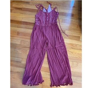 Aeropostale pink jumpsuit